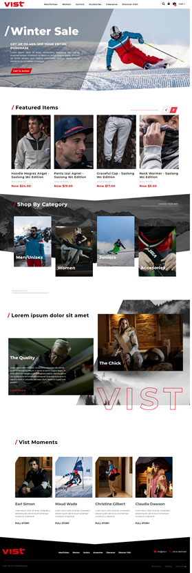 Vist website