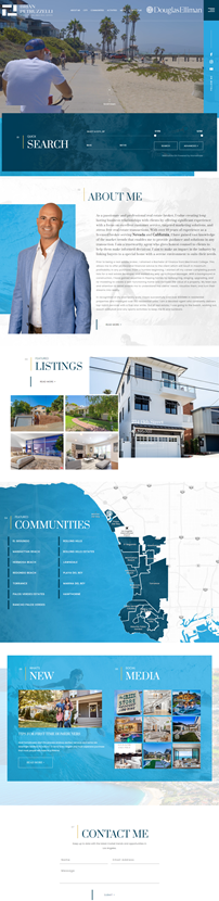 Real estate website project