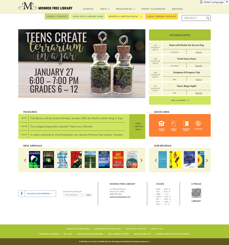 Retail website project
