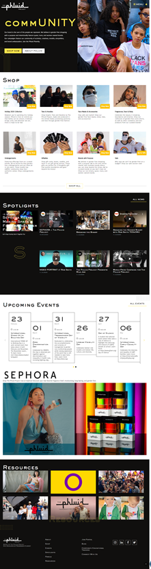 The Phluid Project website